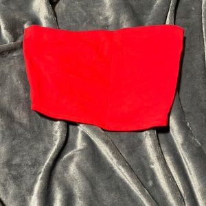 H&M red tube top